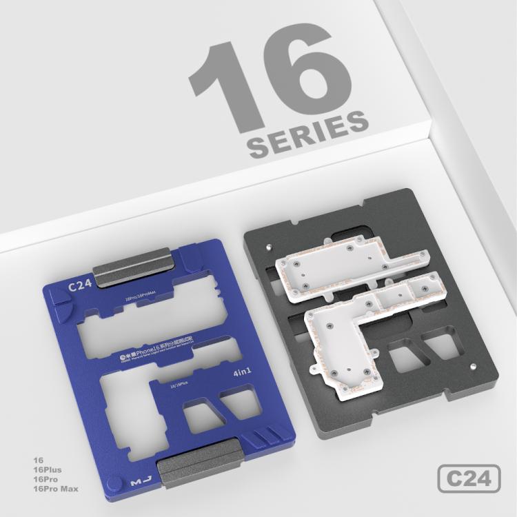 Mijing C24 Motherboard Layered Testing Fixture for iPhone 16 Series, Mijing C24