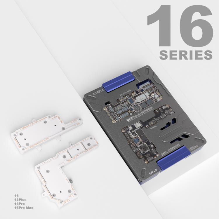 Mijing C24 Pro Motherboard Layered Testing Fixture for iPhone 16 Series, Mijing C24 Pro