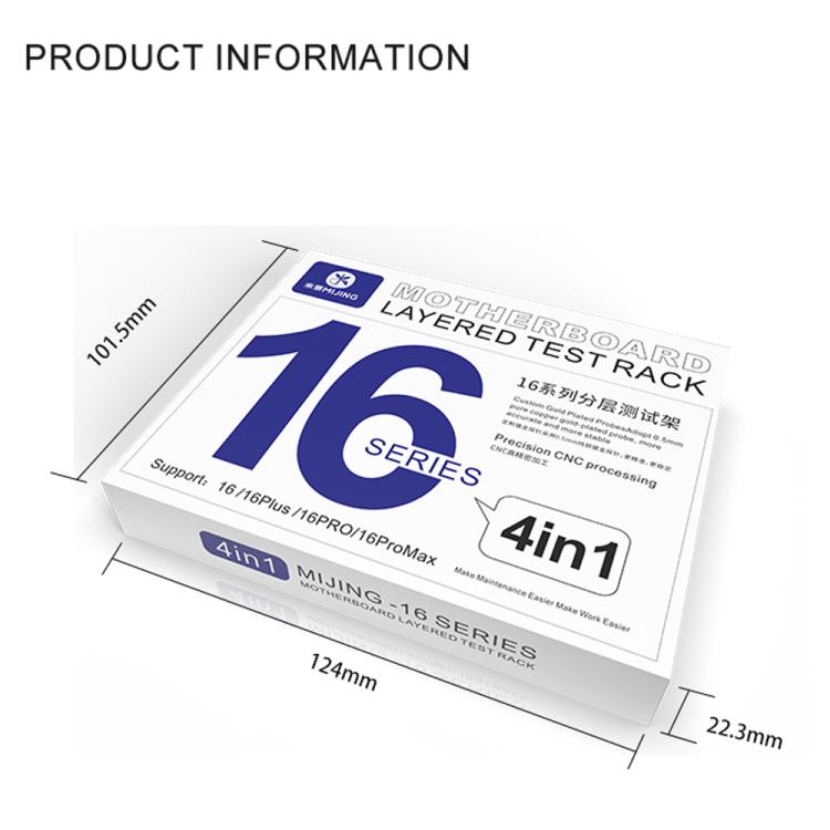 Mijing C24 Pro Motherboard Layered Testing Fixture for iPhone 16 Series, Mijing C24 Pro