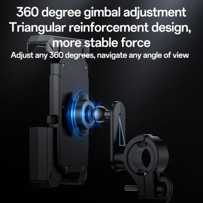 Yesido C331 360 Degree Adjustment Mechanical Locking Bicycle Phone Holder, C331