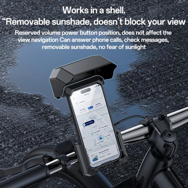 Yesido C331 360 Degree Adjustment Mechanical Locking Bicycle Phone Holder, C331