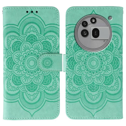 Sun Mandala Embossing Pattern Phone Leather Case, For Nothing CMF Phone 2 Pro, For Nothing Phone 3a, For Nothing Phone 3a Pro, For Nothing CMF Phone 1