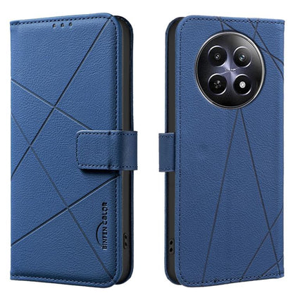 Geometric Pattern RFID Leather Phone Case