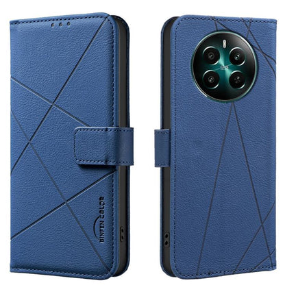 Geometric Pattern RFID Leather Phone Case