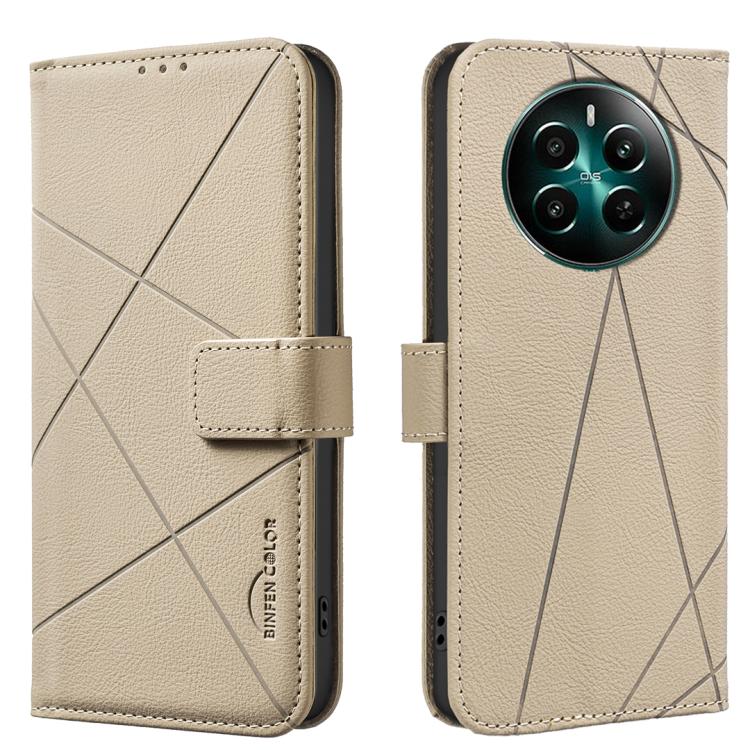 Geometric Pattern RFID Leather Phone Case