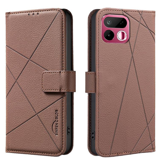 Geometric Pattern RFID Leather Phone Case, For Realme 16T 5G, For Realme 16 5G, For Realme 16 Pro+ 5G, For Realme 16 Pro 5G, For Realme 15 Pro 5G, For Realme 15 5G, For Realme C71 4G Global, For Realme 14x 5G, For Realme C75 4G, For Realme 12 5G Global...
