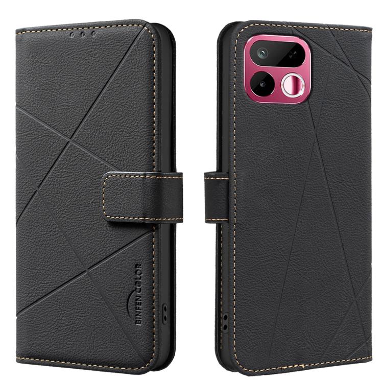 Geometric Pattern RFID Leather Phone Case, For Realme 16T 5G, For Realme 16 5G, For Realme 16 Pro+ 5G, For Realme 16 Pro 5G, For Realme 15 Pro 5G, For Realme 15 5G, For Realme C71 4G Global, For Realme 14x 5G, For Realme C75 4G, For Realme 12 5G Global...