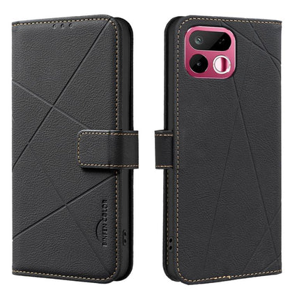 Geometric Pattern RFID Leather Phone Case, For Realme 16T 5G, For Realme 16 5G, For Realme 16 Pro+ 5G, For Realme 16 Pro 5G, For Realme 15 Pro 5G, For Realme 15 5G, For Realme C71 4G Global, For Realme 14x 5G, For Realme C75 4G, For Realme 12 5G Global...