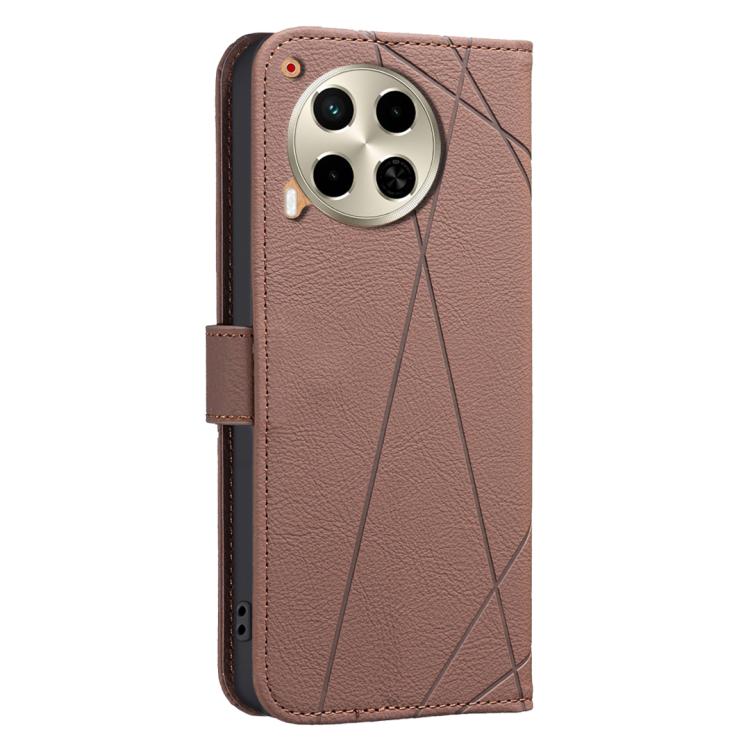 Geometric Pattern RFID Leather Phone Case, For Tecno Camon 30 4G / 30 5G, For Tecno Spark 20 Pro+, For Tecno Spark 20 Pro, For Tecno Spark GO 2024 / 20C / Pop 8, For Tecno Spark 20