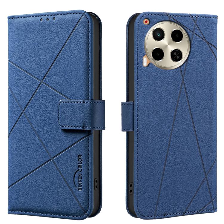 Geometric Pattern RFID Leather Phone Case, For Tecno Camon 30 4G / 30 5G, For Tecno Spark 20 Pro+, For Tecno Spark 20 Pro, For Tecno Spark GO 2024 / 20C / Pop 8, For Tecno Spark 20