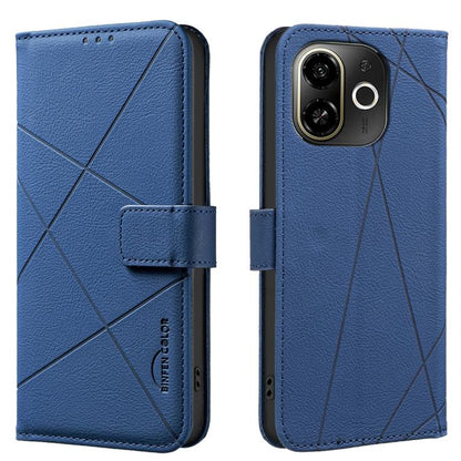 Geometric Pattern RFID Leather Phone Case, For Tecno Spark 50 5G, For Tecno Pova Curve 2 5G, For Tecno Spark 50 4G, For Tecno Camon 50 Pro 4G, For Tecno Camon 50 4G, For Tecno Spark Go 3, For Tecno Pova 7 Pro 5G, For Tecno Spark 40 Pro 4G              ...