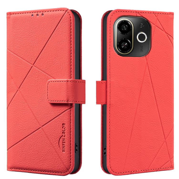 Geometric Pattern RFID Leather Phone Case, For Tecno Spark 50 5G, For Tecno Pova Curve 2 5G, For Tecno Spark 50 4G, For Tecno Camon 50 Pro 4G, For Tecno Camon 50 4G, For Tecno Spark Go 3, For Tecno Pova 7 Pro 5G, For Tecno Spark 40 Pro 4G              ...