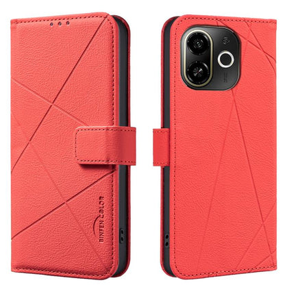 Geometric Pattern RFID Leather Phone Case, For Tecno Spark 50 5G, For Tecno Pova Curve 2 5G, For Tecno Spark 50 4G, For Tecno Camon 50 Pro 4G, For Tecno Camon 50 4G, For Tecno Spark Go 3, For Tecno Pova 7 Pro 5G, For Tecno Spark 40 Pro 4G              ...
