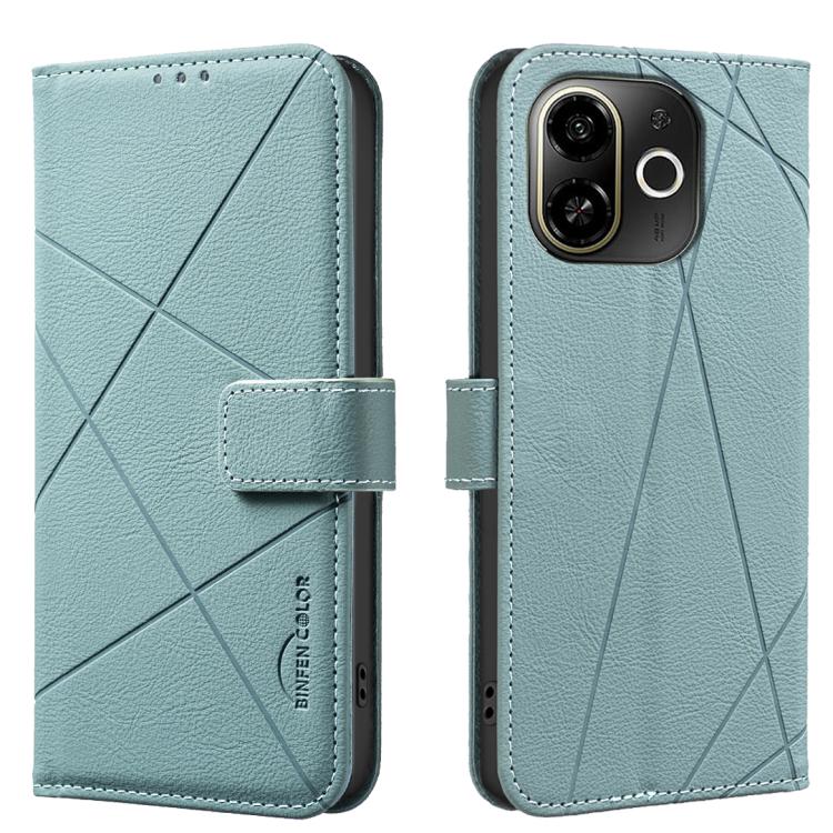 Geometric Pattern RFID Leather Phone Case, For Tecno Spark 50 5G, For Tecno Pova Curve 2 5G, For Tecno Spark 50 4G, For Tecno Camon 50 Pro 4G, For Tecno Camon 50 4G, For Tecno Spark Go 3, For Tecno Pova 7 Pro 5G, For Tecno Spark 40 Pro 4G              ...