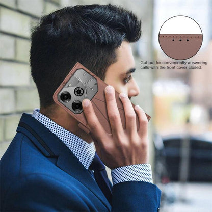 Geometric Pattern RFID Leather Phone Case, For Tecno Pova 6 / Pova 6 Pro 5G, For Tecno Camon 30 4G / 30 5G, For Tecno Spark 20 Pro+, For Tecno Spark 20 Pro, For Tecno Spark GO 2024 / 20C / Pop 8, For Tecno Spark 20
