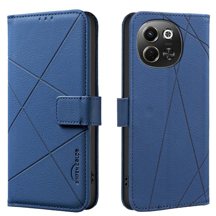 Geometric Pattern RFID Leather Phone Case, For Tecno Spark 50 5G, For Tecno Pova Curve 2 5G, For Tecno Spark 50 4G, For Tecno Camon 50 Pro 4G, For Tecno Camon 50 4G, For Tecno Spark Go 3, For Tecno Pova 7 Pro 5G, For Tecno Spark 40 Pro 4G              ...