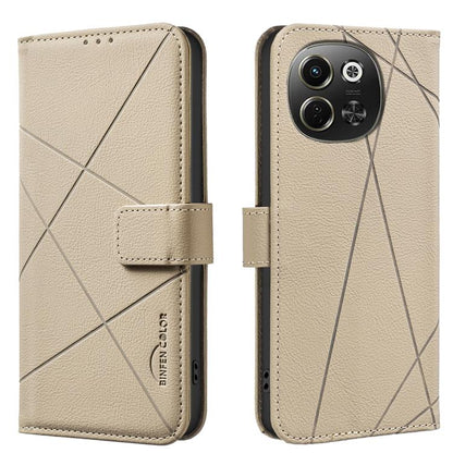 Geometric Pattern RFID Leather Phone Case, For Tecno Spark 50 5G, For Tecno Pova Curve 2 5G, For Tecno Spark 50 4G, For Tecno Camon 50 Pro 4G, For Tecno Camon 50 4G, For Tecno Spark Go 3, For Tecno Pova 7 Pro 5G, For Tecno Spark 40 Pro 4G              ...