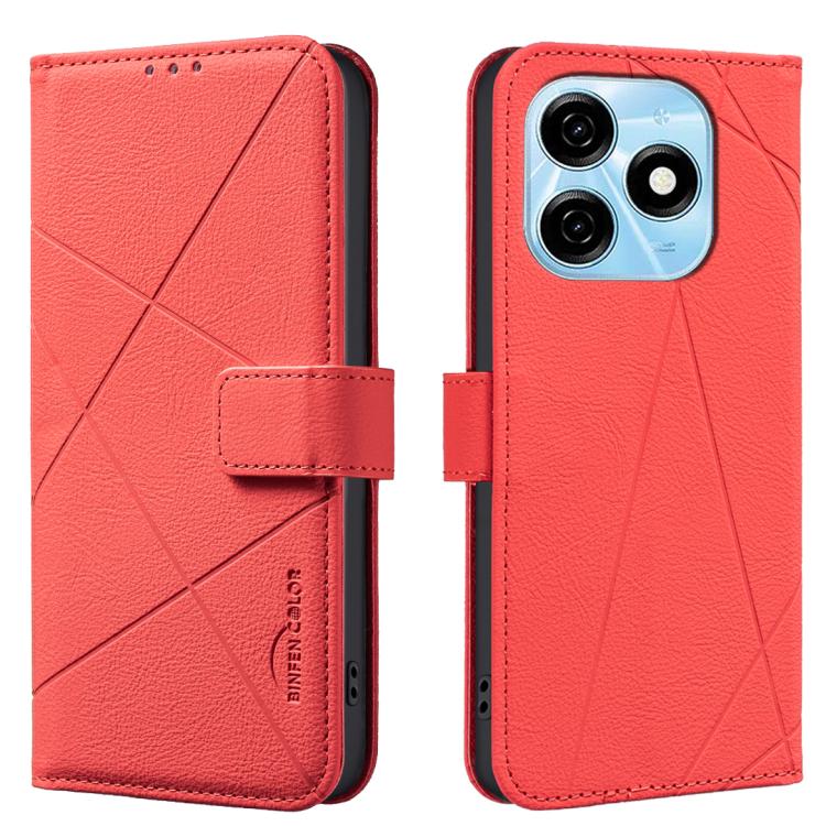 Geometric Pattern RFID Leather Phone Case, For Tecno Camon 30 4G / 30 5G, For Tecno Spark 20 Pro+, For Tecno Spark 20 Pro, For Tecno Spark GO 2024 / 20C / Pop 8, For Tecno Spark 20
