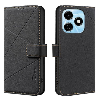 Geometric Pattern RFID Leather Phone Case, For Tecno Camon 30 4G / 30 5G, For Tecno Spark 20 Pro+, For Tecno Spark 20 Pro, For Tecno Spark GO 2024 / 20C / Pop 8, For Tecno Spark 20