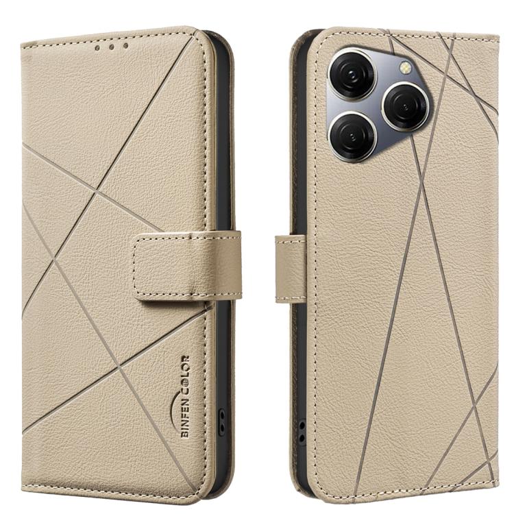 Geometric Pattern RFID Leather Phone Case, For Tecno Camon 30 4G / 30 5G, For Tecno Spark 20 Pro+, For Tecno Spark 20 Pro, For Tecno Spark GO 2024 / 20C / Pop 8, For Tecno Spark 20