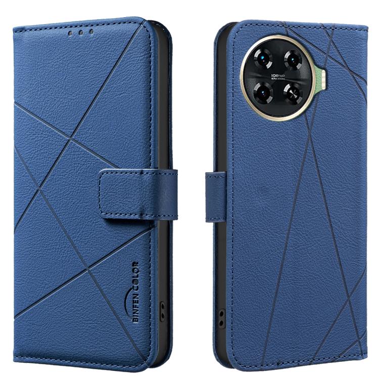 Geometric Pattern RFID Leather Phone Case, For Tecno Camon 30 4G / 30 5G, For Tecno Spark 20 Pro+, For Tecno Spark 20 Pro, For Tecno Spark GO 2024 / 20C / Pop 8, For Tecno Spark 20
