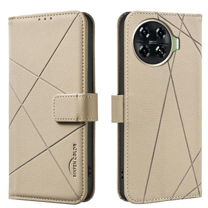 Geometric Pattern RFID Leather Phone Case, For Tecno Camon 30 4G / 30 5G, For Tecno Spark 20 Pro+, For Tecno Spark 20 Pro, For Tecno Spark GO 2024 / 20C / Pop 8, For Tecno Spark 20