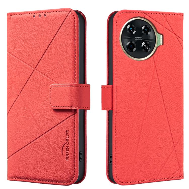 Geometric Pattern RFID Leather Phone Case, For Tecno Camon 30 4G / 30 5G, For Tecno Spark 20 Pro+, For Tecno Spark 20 Pro, For Tecno Spark GO 2024 / 20C / Pop 8, For Tecno Spark 20