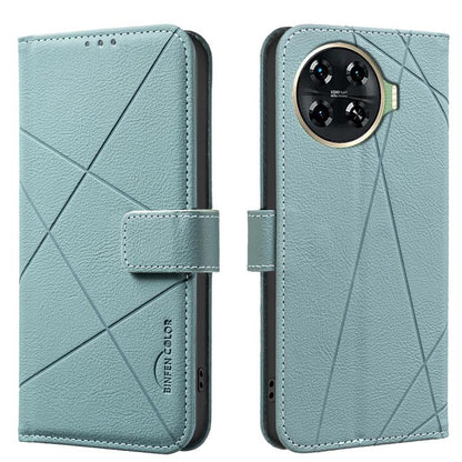 Geometric Pattern RFID Leather Phone Case, For Tecno Camon 30 4G / 30 5G, For Tecno Spark 20 Pro+, For Tecno Spark 20 Pro, For Tecno Spark GO 2024 / 20C / Pop 8, For Tecno Spark 20