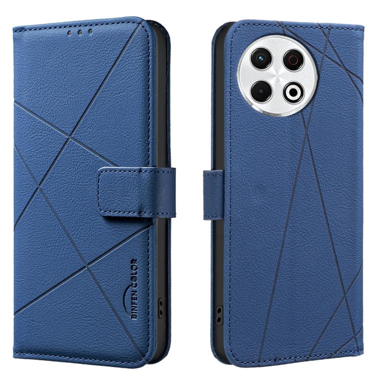 Geometric Pattern RFID Leather Phone Case, For Tecno Spark 50 5G, For Tecno Pova Curve 2 5G, For Tecno Spark 50 4G, For Tecno Camon 50 Pro 4G, For Tecno Camon 50 4G, For Tecno Spark Go 3, For Tecno Pova 7 Pro 5G, For Tecno Spark 40 Pro 4G              ...