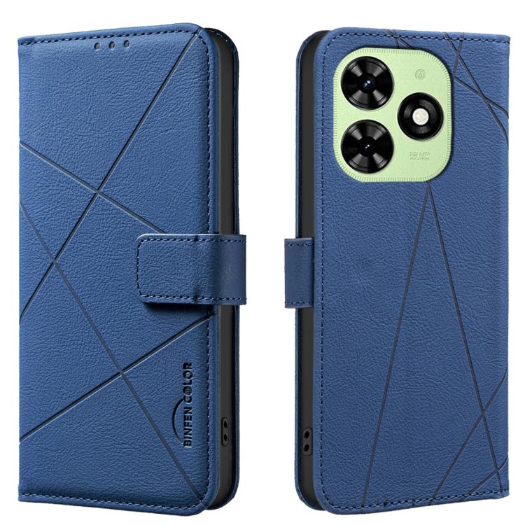 Geometric Pattern RFID Leather Phone Case, For Tecno Camon 30 4G / 30 5G, For Tecno Spark 20 Pro+, For Tecno Spark 20 Pro, For Tecno Spark GO 2024 / 20C / Pop 8, For Tecno Spark 20