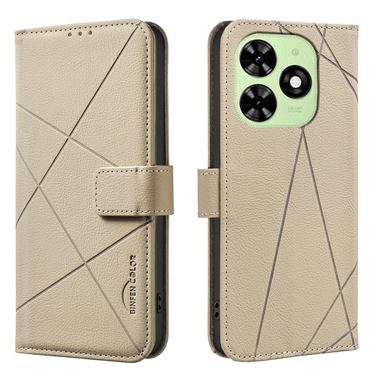 Geometric Pattern RFID Leather Phone Case, For Tecno Camon 30 4G / 30 5G, For Tecno Spark 20 Pro+, For Tecno Spark 20 Pro, For Tecno Spark GO 2024 / 20C / Pop 8, For Tecno Spark 20