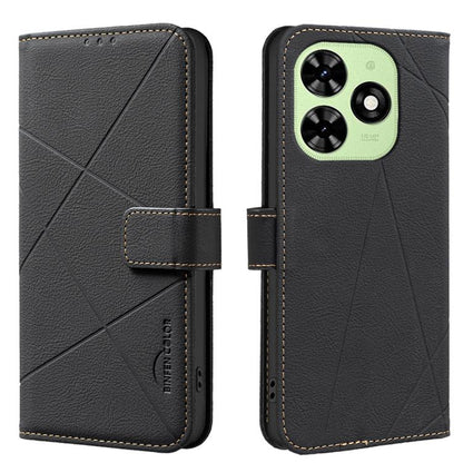 Geometric Pattern RFID Leather Phone Case, For Tecno Camon 30 4G / 30 5G, For Tecno Spark 20 Pro+, For Tecno Spark 20 Pro, For Tecno Spark GO 2024 / 20C / Pop 8, For Tecno Spark 20