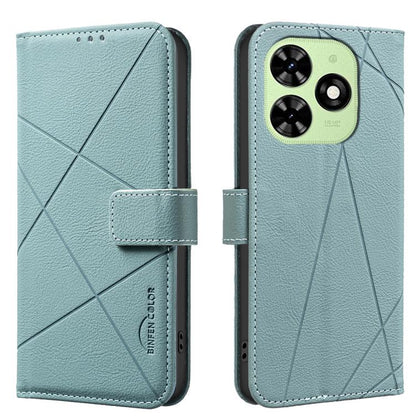 Geometric Pattern RFID Leather Phone Case, For Tecno Camon 30 4G / 30 5G, For Tecno Spark 20 Pro+, For Tecno Spark 20 Pro, For Tecno Spark GO 2024 / 20C / Pop 8, For Tecno Spark 20