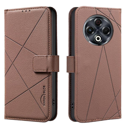 Geometric Pattern RFID Leather Phone Case, For Tecno Spark 50 5G, For Tecno Pova Curve 2 5G, For Tecno Spark 50 4G, For Tecno Camon 50 Pro 4G, For Tecno Camon 50 4G, For Tecno Spark Go 3, For Tecno Pova 7 Pro 5G, For Tecno Spark 40 Pro 4G              ...