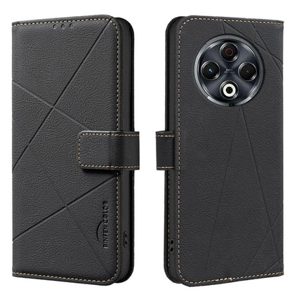 Geometric Pattern RFID Leather Phone Case, For Tecno Spark 50 5G, For Tecno Pova Curve 2 5G, For Tecno Spark 50 4G, For Tecno Camon 50 Pro 4G, For Tecno Camon 50 4G, For Tecno Spark Go 3, For Tecno Pova 7 Pro 5G, For Tecno Spark 40 Pro 4G              ...