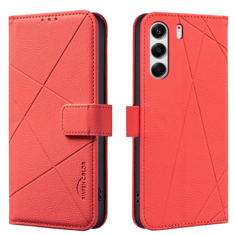 Geometric Pattern RFID Leather Phone Case, For Tecno Spark 50 5G, For Tecno Pova Curve 2 5G, For Tecno Spark 50 4G, For Tecno Camon 50 Pro 4G, For Tecno Camon 50 4G, For Tecno Spark Go 3, For Tecno Pova 7 Pro 5G, For Tecno Spark 40 Pro 4G              ...
