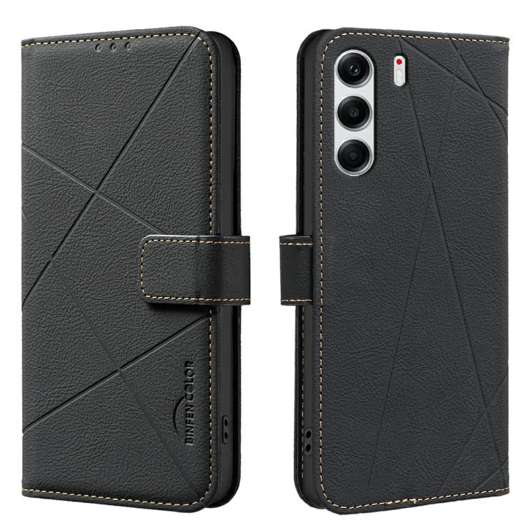 Geometric Pattern RFID Leather Phone Case, For Tecno Spark 50 5G, For Tecno Pova Curve 2 5G, For Tecno Spark 50 4G, For Tecno Camon 50 Pro 4G, For Tecno Camon 50 4G, For Tecno Spark Go 3, For Tecno Pova 7 Pro 5G, For Tecno Spark 40 Pro 4G              ...