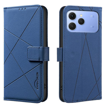 Geometric Pattern RFID Leather Phone Case, For Tecno Spark 50 5G, For Tecno Pova Curve 2 5G, For Tecno Spark 50 4G, For Tecno Camon 50 Pro 4G, For Tecno Camon 50 4G, For Tecno Spark Go 3, For Tecno Pova 7 Pro 5G, For Tecno Spark 40 Pro 4G              ...