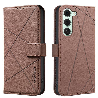 Geometric Pattern RFID Leather Phone Case, For Tecno Spark 50 5G, For Tecno Pova Curve 2 5G, For Tecno Spark 50 4G, For Tecno Camon 50 Pro 4G, For Tecno Camon 50 4G, For Tecno Spark Go 3, For Tecno Pova 7 Pro 5G, For Tecno Spark 40 Pro 4G              ...
