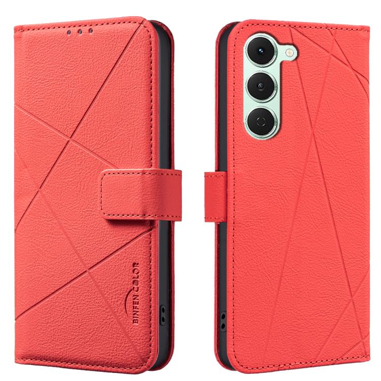 Geometric Pattern RFID Leather Phone Case, For Tecno Spark 50 5G, For Tecno Pova Curve 2 5G, For Tecno Spark 50 4G, For Tecno Camon 50 Pro 4G, For Tecno Camon 50 4G, For Tecno Spark Go 3, For Tecno Pova 7 Pro 5G, For Tecno Spark 40 Pro 4G              ...