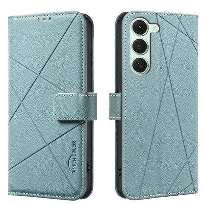 Geometric Pattern RFID Leather Phone Case, For Tecno Spark 50 5G, For Tecno Pova Curve 2 5G, For Tecno Spark 50 4G, For Tecno Camon 50 Pro 4G, For Tecno Camon 50 4G, For Tecno Spark Go 3, For Tecno Pova 7 Pro 5G, For Tecno Spark 40 Pro 4G              ...