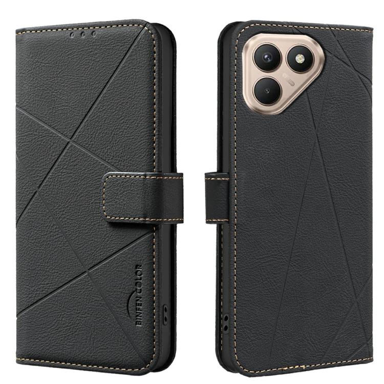 Geometric Pattern RFID Leather Phone Case, For Tecno Spark 50 5G, For Tecno Pova Curve 2 5G, For Tecno Spark 50 4G, For Tecno Camon 50 Pro 4G, For Tecno Camon 50 4G, For Tecno Spark Go 3, For Tecno Pova 7 Pro 5G, For Tecno Spark 40 Pro 4G              ...