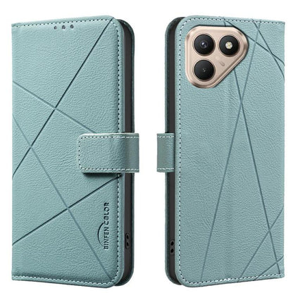 Geometric Pattern RFID Leather Phone Case, For Tecno Spark 50 5G, For Tecno Pova Curve 2 5G, For Tecno Spark 50 4G, For Tecno Camon 50 Pro 4G, For Tecno Camon 50 4G, For Tecno Spark Go 3, For Tecno Pova 7 Pro 5G, For Tecno Spark 40 Pro 4G              ...