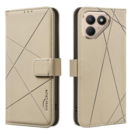 Geometric Pattern RFID Leather Phone Case, For Tecno Spark 50 5G, For Tecno Pova Curve 2 5G, For Tecno Spark 50 4G, For Tecno Camon 50 Pro 4G, For Tecno Camon 50 4G, For Tecno Spark Go 3, For Tecno Pova 7 Pro 5G, For Tecno Spark 40 Pro 4G              ...
