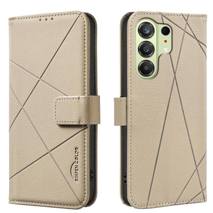 Geometric Pattern RFID Leather Phone Case, For Tecno Spark 50 5G, For Tecno Pova Curve 2 5G, For Tecno Spark 50 4G, For Tecno Camon 50 Pro 4G, For Tecno Camon 50 4G, For Tecno Spark Go 3, For Tecno Pova 7 Pro 5G, For Tecno Spark 40 Pro 4G              ...