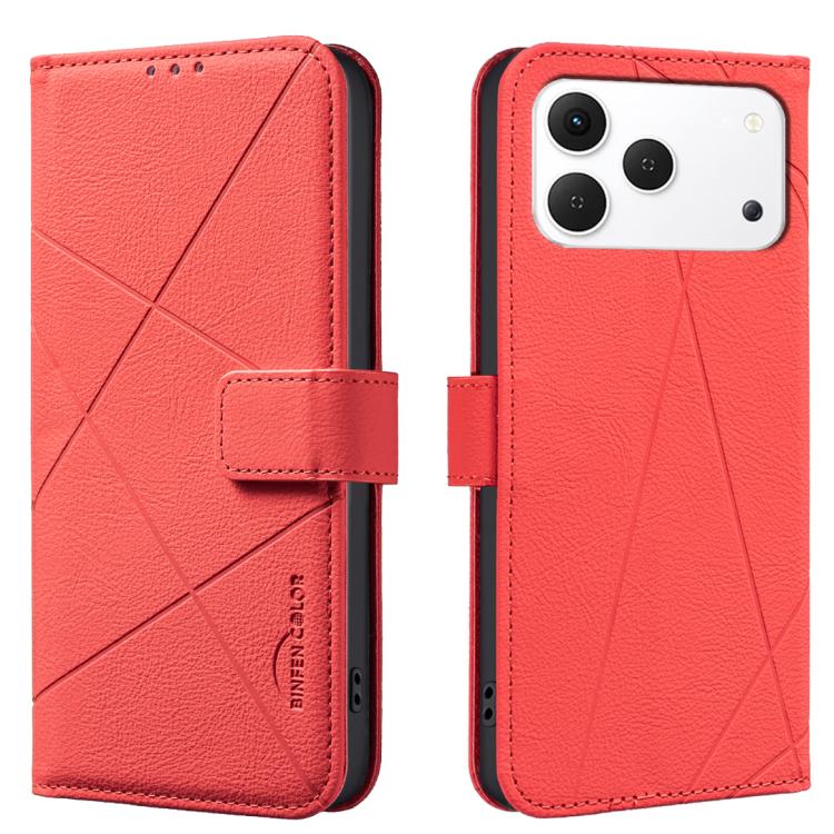 Geometric Pattern RFID Leather Phone Case, For Tecno Spark 50 5G, For Tecno Pova Curve 2 5G, For Tecno Spark 50 4G, For Tecno Camon 50 Pro 4G, For Tecno Camon 50 4G, For Tecno Spark Go 3, For Tecno Pova 7 Pro 5G, For Tecno Spark 40 Pro 4G              ...
