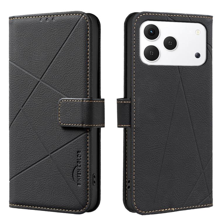Geometric Pattern RFID Leather Phone Case, For Tecno Spark 50 5G, For Tecno Pova Curve 2 5G, For Tecno Spark 50 4G, For Tecno Camon 50 Pro 4G, For Tecno Camon 50 4G, For Tecno Spark Go 3, For Tecno Pova 7 Pro 5G, For Tecno Spark 40 Pro 4G              ...