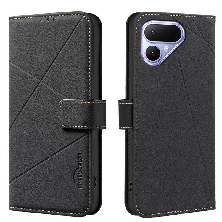 Geometric Pattern RFID Leather Phone Case, For Tecno Spark 50 5G, For Tecno Pova Curve 2 5G, For Tecno Spark 50 4G, For Tecno Camon 50 Pro 4G, For Tecno Camon 50 4G, For Tecno Spark Go 3, For Tecno Pova 7 Pro 5G, For Tecno Spark 40 Pro 4G              ...