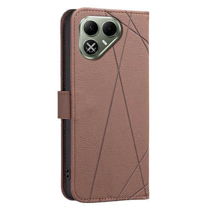 Geometric Pattern RFID Leather Phone Case, For Tecno Pova 8 5G, For Tecno Spark 50 5G, For Tecno Pova Curve 2 5G, For Tecno Spark 50 4G, For Tecno Camon 50 Pro 4G, For Tecno Camon 50 4G, For Tecno Spark Go 3, For Tecno Pova 7 Pro 5G                    ...