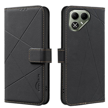 Geometric Pattern RFID Leather Phone Case, For Tecno Pova 8 5G, For Tecno Spark 50 5G, For Tecno Pova Curve 2 5G, For Tecno Spark 50 4G, For Tecno Camon 50 Pro 4G, For Tecno Camon 50 4G, For Tecno Spark Go 3, For Tecno Pova 7 Pro 5G                    ...